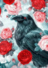 Crow & Roses Diamond Painting